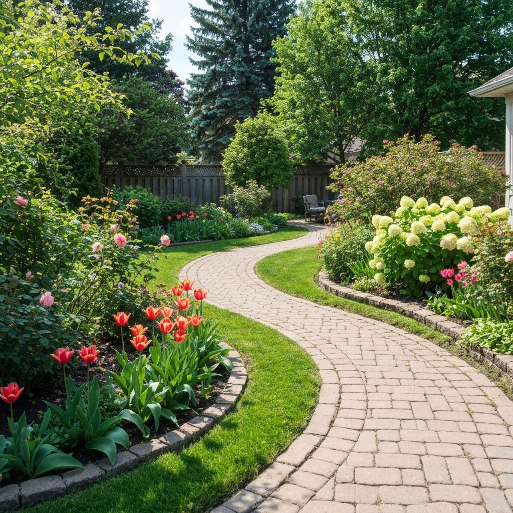 Garden Walkway interlock project